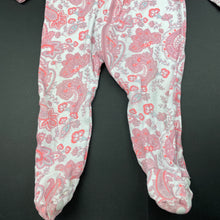 Load image into Gallery viewer, Girls Baby Berry, cotton zip coverall / romper, FUC, size 0,  