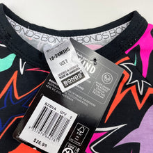 Load image into Gallery viewer, unisex Bonds, colourful zip wondersuit / zippy / romper, NEW, size 2,  