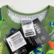 Load image into Gallery viewer, unisex Bonds, zip wondersuit / zippy / romper, panthers, NEW, size 1,  