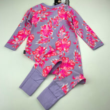 Load image into Gallery viewer, Girls Bonds, floral zip wondersuit / zippy / romper, NEW, size 1,  