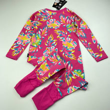 Load image into Gallery viewer, Girls Bonds, floral zip wondersuit / zippy / romper, NEW, size 2,  