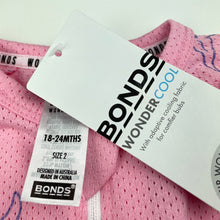 Load image into Gallery viewer, Girls Bonds, WONDERCOOL eyelet zip wondersuit, NEW, size 2,  