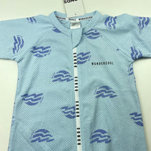 Load image into Gallery viewer, unisex Bonds, WONDERCOOL eyelet zip wondersuit, NEW, size 1,  
