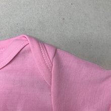 Load image into Gallery viewer, Girls pink, lightweight embroidered top, dog, no labels, armpit to armpit: 23cm, EUC, size 6 months,  