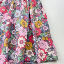 Load image into Gallery viewer, Girls Cotton On, floral lightweight cotton summer dress, GUC, size 1, L: 43cm