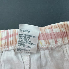 Load image into Gallery viewer, Girls Anko, lightweight cotton shorts, elasticated, FUC, size 0,  