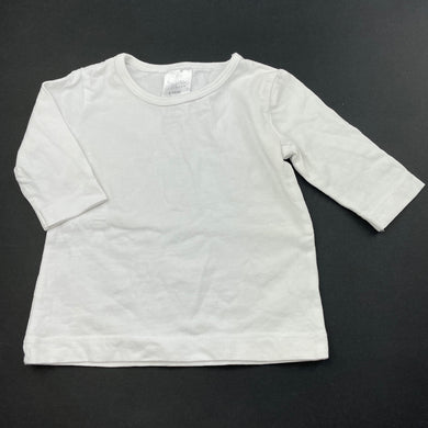 unisex Tiny Little Wonders, cotton long sleeve top, GUC, size 0000,  