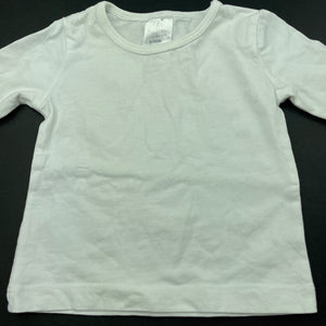 unisex Tiny Little Wonders, cotton long sleeve top, GUC, size 0000,  