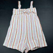 Load image into Gallery viewer, Girls Cotton On, striped summer playsuit, FUC, size 9,  