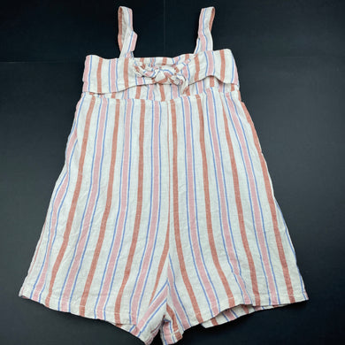 Girls Cotton On, striped summer playsuit, FUC, size 9,  