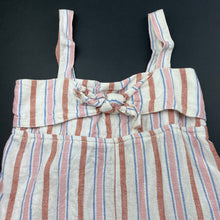 Load image into Gallery viewer, Girls Cotton On, striped summer playsuit, FUC, size 9,  