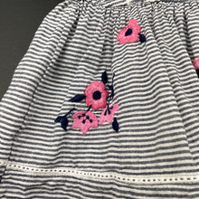 Load image into Gallery viewer, Girls Kids &amp; Co, lined embroidered cotton dress, GUC, size 0, L: 37cm