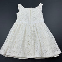 Load image into Gallery viewer, Girls H&amp;T, lined floral lace party dress, GUC, size 2, L: 44cm