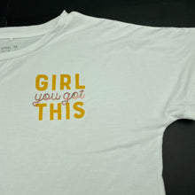Load image into Gallery viewer, Girls Anko, lightweight stretchy t-shirt / top, GUC, size 14,  