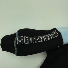Load image into Gallery viewer, unisex NRL Supporter, Cronulla Sharks fleece lined hoodie sweater, EUC, size 0,  