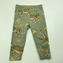 Load image into Gallery viewer, unisex THE STRIPED CAT, organic cotton blend leggings / bottoms, FUC, size 000-00,  