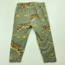 Load image into Gallery viewer, unisex THE STRIPED CAT, organic cotton blend leggings / bottoms, FUC, size 000-00,  