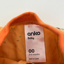 Load image into Gallery viewer, Girls Anko, organic cotton blend floral zip romper, EUC, size 00,  