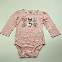 Load image into Gallery viewer, Girls Carter's, cotton bodysuit / romper, EUC, size 0,  