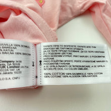 Load image into Gallery viewer, Girls Carter's, cotton bodysuit / romper, EUC, size 0,  