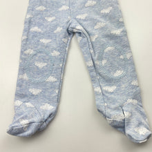 Load image into Gallery viewer, Boys Cool Club, blue marle footed leggings / bottoms, EUC, size 0000,  