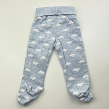 Load image into Gallery viewer, Boys Cool Club, blue marle footed leggings / bottoms, EUC, size 0000,  