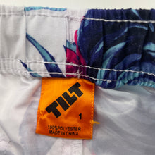 Load image into Gallery viewer, Boys Tilt, lightweight board shorts, elasticated, EUC, size 1,  