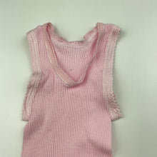 Load image into Gallery viewer, Girls Bonds, vintage ribbed cotton singlet top, GUC, size 0,  