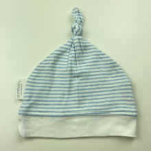 Load image into Gallery viewer, Boys purebaby, organic cotton hat / beanie, EUC, size 0000-000,  