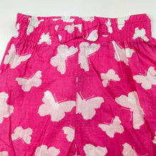 Load image into Gallery viewer, Girls Tiny Little Wonders, lightweight cotton pants, elasticated, FUC, size 0,  