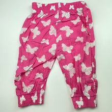 Load image into Gallery viewer, Girls Tiny Little Wonders, lightweight cotton pants, elasticated, FUC, size 0,  