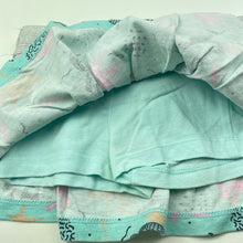 Load image into Gallery viewer, Girls Mango, stretchy skirt, built-in shorts, elasticated, FUC, size 0,  