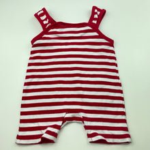 Load image into Gallery viewer, unisex Sprout, cotton Christmas romper, GUC, size 00,  