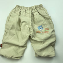 Load image into Gallery viewer, Boys Bob Der Bar, lined lightweight pants, elasticated, GUC, size 000-00,  