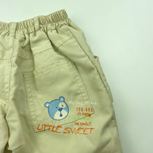 Load image into Gallery viewer, Boys Bob Der Bar, lined lightweight pants, elasticated, GUC, size 000-00,  