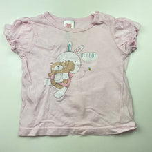 Load image into Gallery viewer, Girls Ollie&#39;s Place, lightweight cotton t-shirt / top, FUC, size 00,  