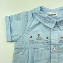 Load image into Gallery viewer, Girls Korango, embroidered lightweight short sleeve top, GUC, size 00,  