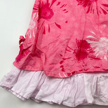 Load image into Gallery viewer, Girls Ladybird, lightweight cotton summer dress, FUC, size 1, L: 45cm