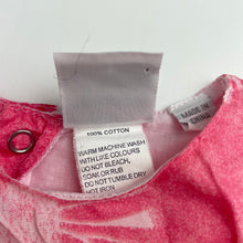 Load image into Gallery viewer, Girls Ladybird, lightweight cotton summer dress, FUC, size 1, L: 45cm