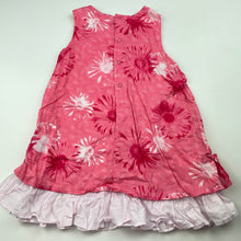 Load image into Gallery viewer, Girls Ladybird, lightweight cotton summer dress, FUC, size 1, L: 45cm