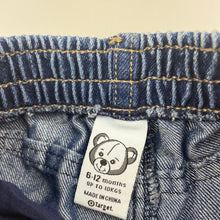 Load image into Gallery viewer, Boys Target, blue denim pants, elasticated, EUC, size 0,  