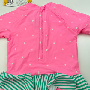 Girls Dymples, UPF 50+ swim one-piece, NEW, size 1,  