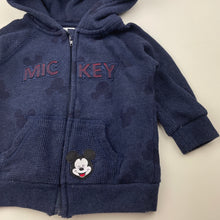 Load image into Gallery viewer, Boys Disney, Mickey Mouse zip hoodie sweater, GUC, size 0,  