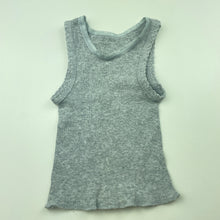 Load image into Gallery viewer, unisex 4 Baby, ribbed cotton singlet top, GUC, size 000,  