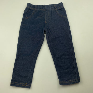 Girls Mango, stretchy leggings, elasticated, Inside leg: 26.5cm, EUC, size 1,  