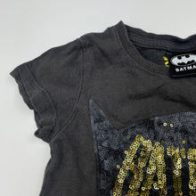 Load image into Gallery viewer, unisex Cotton On, Batman cotton t-shirt / top, wash fade, FUC, size 1,  