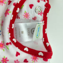 Load image into Gallery viewer, Girls Disney, Minnie Mouse cotton romper, EUC, size 00,  