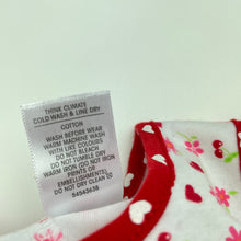 Load image into Gallery viewer, Girls Disney, Minnie Mouse cotton romper, EUC, size 00,  