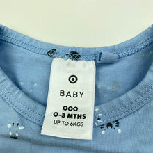 Load image into Gallery viewer, Boys Target, stretchy bodysuit / romper, GUC, size 000,  