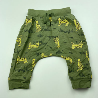 unisex Dymples, khaki stretchy bottoms, elasticated, EUC, size 000,  